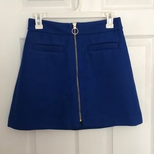 Express blue skirt (size 6)